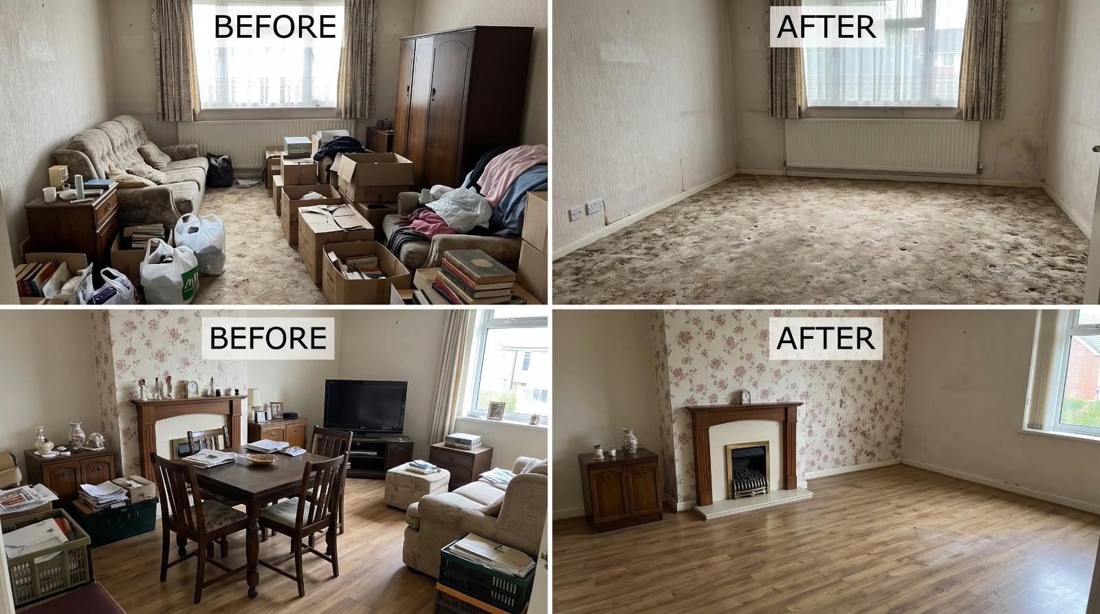 House clearance work example